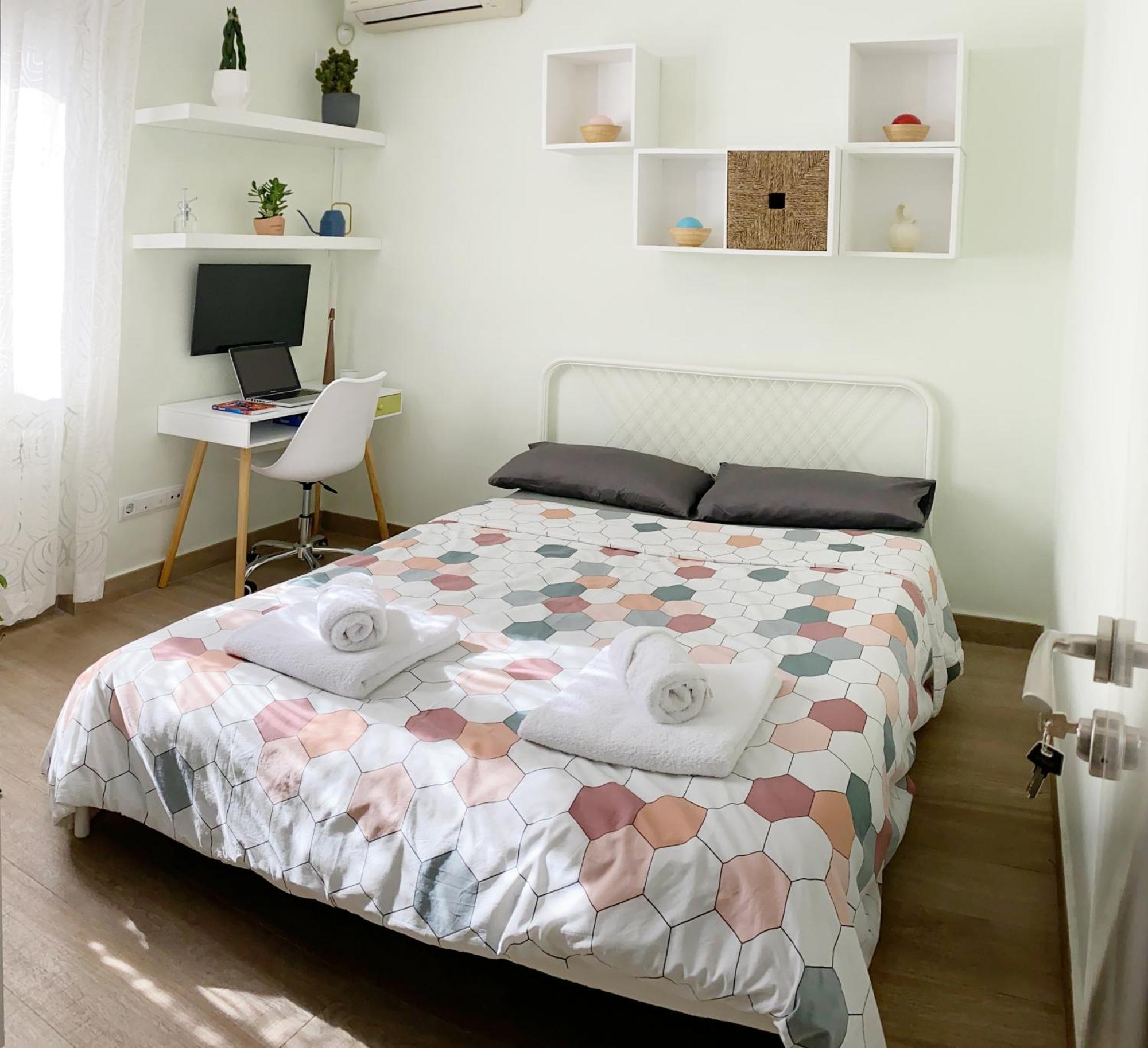 Comoda Habitacion Doble Cerca De Los Lugares Emblematicos De Madrid Buitenkant foto